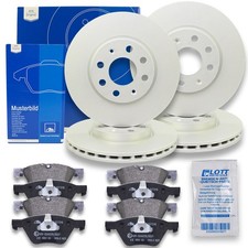 ATE Bremsscheiben + Beläge Vorne + Hinten passend für VW Phaeton 3.0 V6 4motion