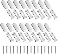 16Kit 32 Stück Plissee Ersatzteile klemmträger, Spannschuhe für verspannte Pliss