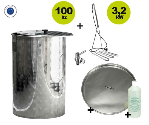Set 100 liter - liter, saftfass