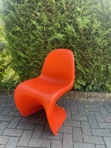 Vitra panton chair orange - vitra, –