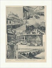 Apfelwein-Kneipen in Sachsenhausen-Frankfurt a. M. Deutsches Reich Stadt ED 0144