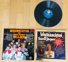 Weihnachten mit Maria und Margot Hellwig LP + mit Andrea Jürgens Frohe Weihnacht