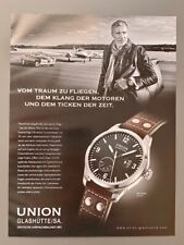 Union Glashütte Belisar Pilot 2014 Watch Ad Werbung Reklame