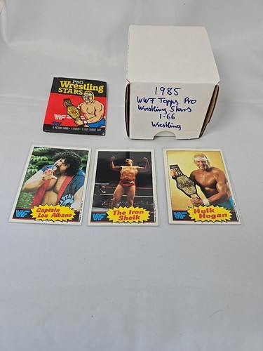 1985 topps wwf wrestlemania - 1985,