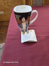 Gustav Klimt Becher, Tasse JUDITH I H. 14cm 450ml Goebel Porzellan
