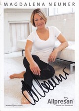 Autogramm - Magdalena Neuner