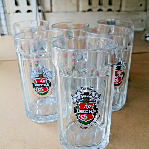 Becks bierkrug seidel - seidel, krug