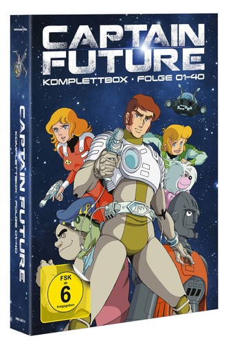 Captain future komplettbox - captain,