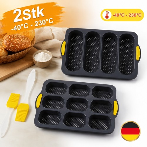 Backform brot silikon set - brot,