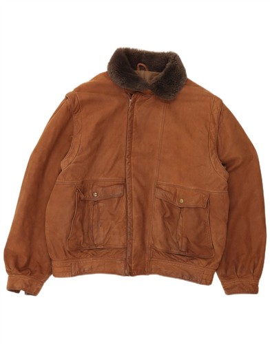 Vintage herren lederjacke - herren,
