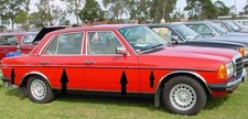 Mercedes Benz W123 Limousine 4