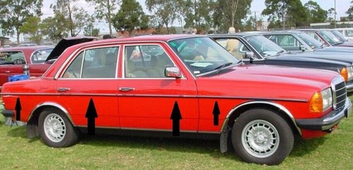 Mercedes benz w123 limousine - w123,