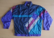 COOLE VINTAGE ADIDAS TRAININGS JACKE 80ger  OLD SCHOOL!! Gr. 6! Etwas Beschädigt
