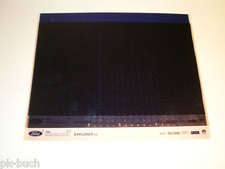 Microfich Ersatzteilkatalog Ford Explorer A - F Stand 08/1999
