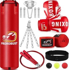 Boxsack set 120cm heavy - 120cm,
