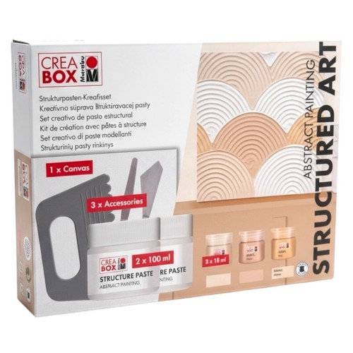 Strukturpasten kreativset mit - strukturpasten-kreativset,