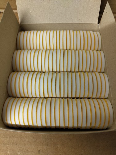 Box mit 100 gelben - , polierpads
