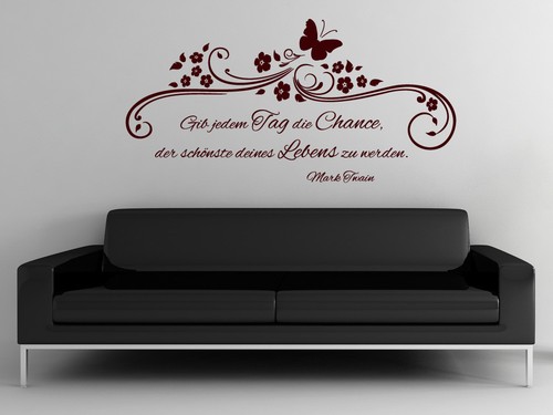 S269 xxl wandtattoo gib jedem - s269, "gib