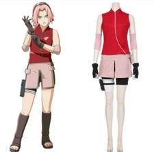 Naruto Sakura Haruno Cosplay+Taschen