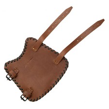 Armschutz Leder Schnallen BEIER - Old Legend - Waldläufer 19x19 cm Bogenschießen