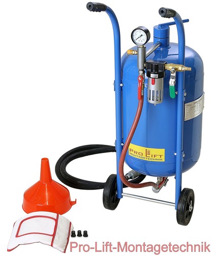 Mobiler sandstrahler liter - 32,