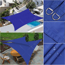 Sonnensegel WASSERDICHT Sonnenschutz Windschutz 98% UV-Schutz Dreieck Rechteck