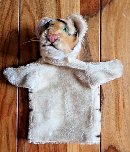 Handpuppe von steiff tiger - handpuppe,