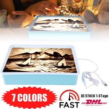 Sandmalerei Lichtkasten