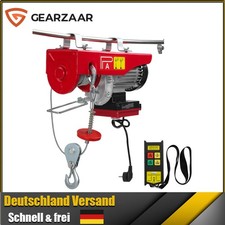 Elektrische Seilwinde 400Kg /800Kg PA800 Elektrowinde Motorwinde Hub Seilhebezug