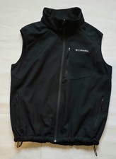 COLUMBIA Herren Outdoor Weste Jacke Gr. XL Fleece schwarz