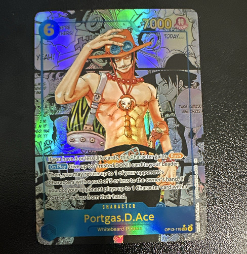 One piece card - piece,