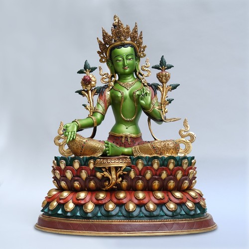 Buddha statue grüne - grüne, tara