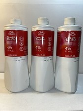 3 Sealed Wella 4% 13 Vol