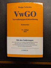Kopp/Schenke VwGO Kommentar