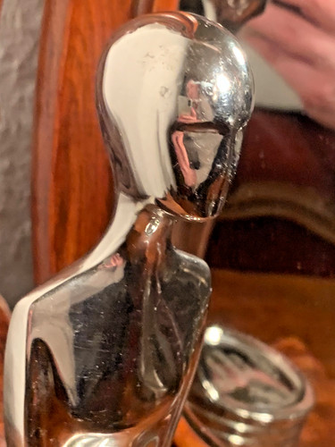 Art deco figur versilbert - deco,