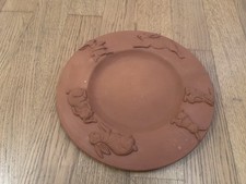 Osterteller Deko-Teller Eierteller Ton Ostern mit Hasen ? ?? Brotteller 