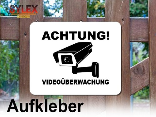 Achtung videoüberwachung - achtung,