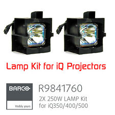 BARCO R9841760 Kit 2x Lampe/Beamerlampe R9841761, für iQ 350 400 500, NP 1598 €