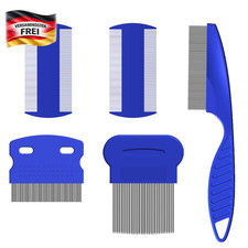 Haar-Kamm Set aus Edelstahl