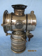 Antike Fahrrad Vorderlampe