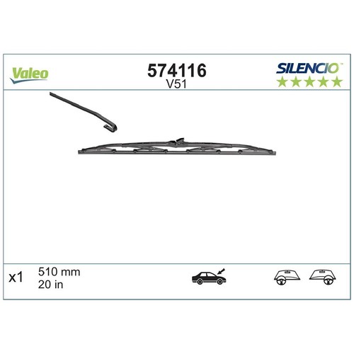 Valeo scheibenwischer vorne - valeo,