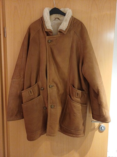 Lammfell lederjacke herren - lammfell,