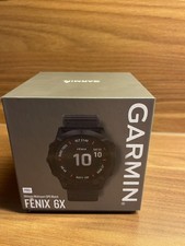 Garmin Fenix 6X Pro GPS-Laufuhr 51mm Gehäuse mit Silikonarmband -...
