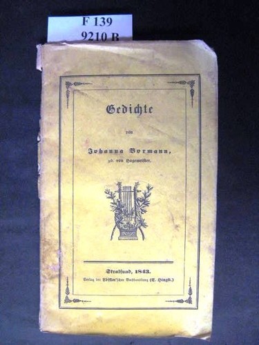 Gedichte von johanna - gedichte, bormann