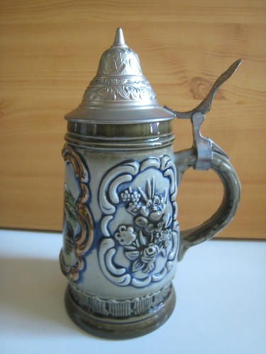 Original king relief - relief, bierkrug