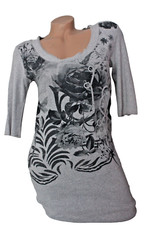 Marc Cain Damen Sommer-Kleid-Tunika Stretch Jerseykleid Weich Bequem N4-38,40,42