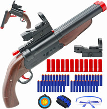 Double Barrel Soft Bullet Shot