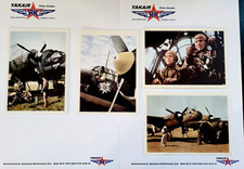 4er SET Feldpostkarte Junkers