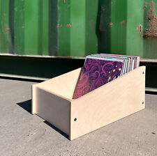 Schallplatten Kiste für Singles, 7", Vinyl Record Box, hangefertigt