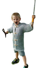 Neu Kettenhemd 6-10 Jahre